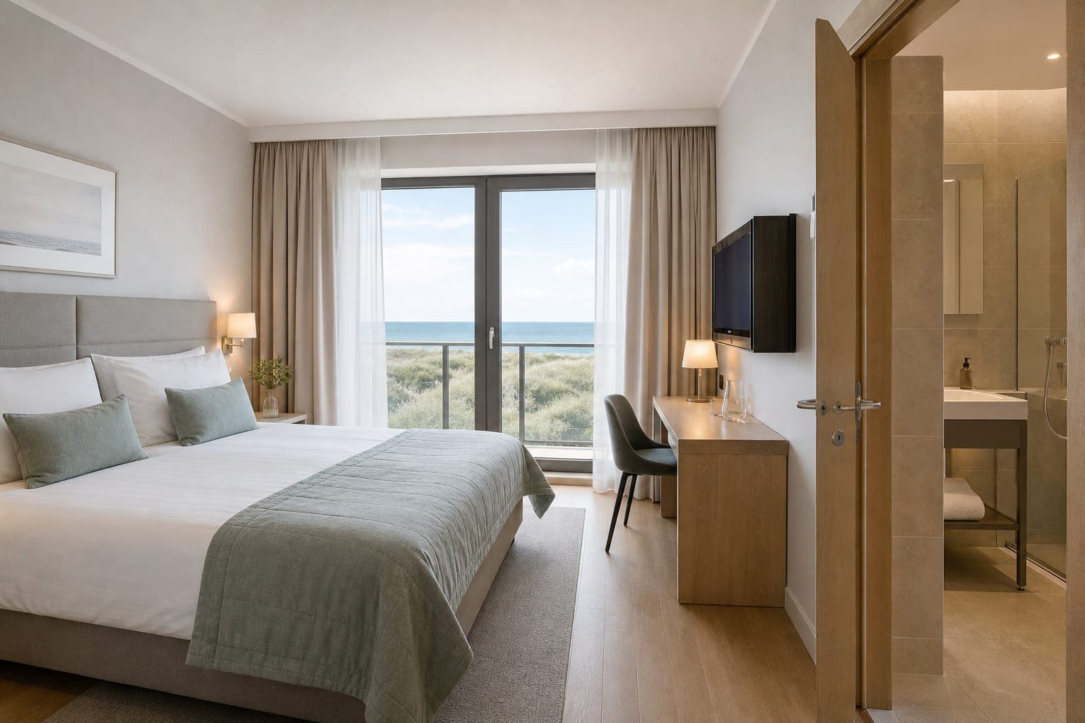 Hotelreinigung auf